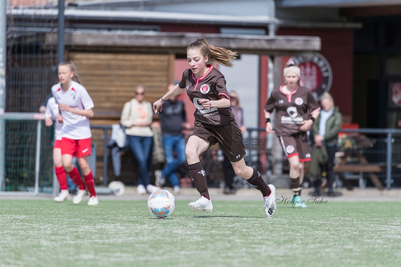 Bild 268 - wBJ St. Pauli - Walddoerfer : Ergebnis: 1:11